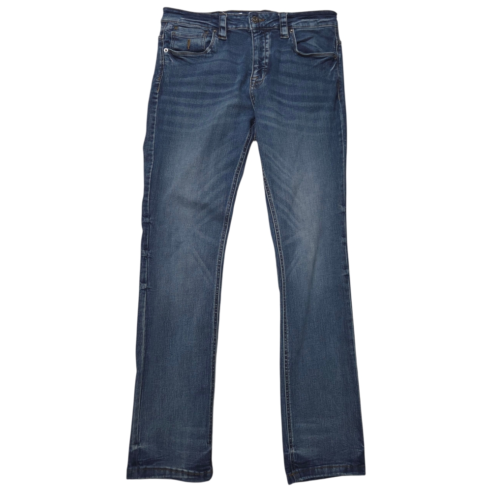 Jeaniologie Classic Straight-Leg Blue Jeans
